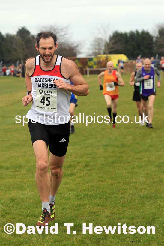 Mens 35 to 64 2023 NEMAA Cross Country, Croft Circuit, North Yorkshire. Photo: David T. Hewitson/Sports for All Pics